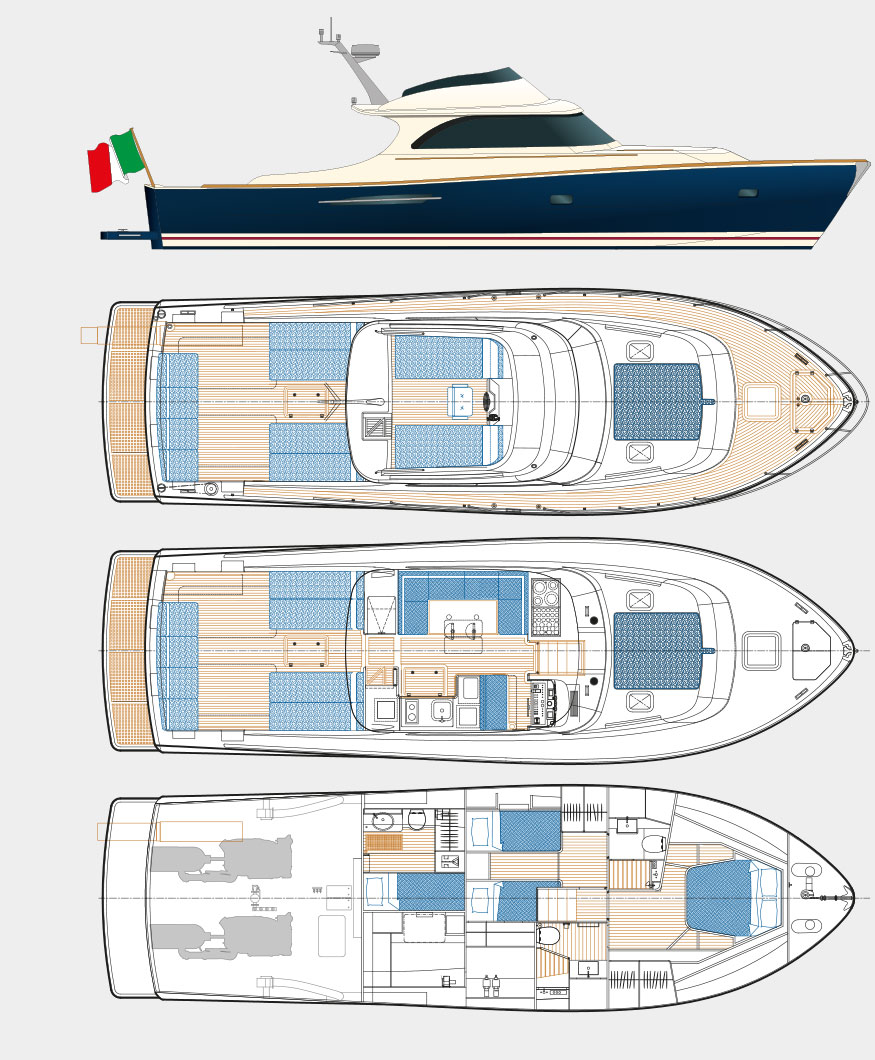 Toy 51 Fly layout Toy Marine 51 Fly disegni dei layout